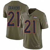 Nike Broncos 21 Su'a Cravens Olive Salute To Service Limited Jersey Dzhi,baseball caps,new era cap wholesale,wholesale hats